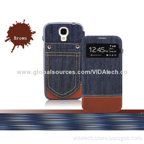 Jeans Leather Case for Samsung Galaxy S4 I9500, Manufacturer